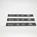 Custom Logo Printing Tyvek Paper Wristbands Waterproof Adjustable Size Snap Closure