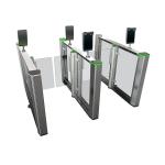 BLDC Motor Speed Gate Turnstile Plexiglass Transparency Wide Clearance Passage for sale