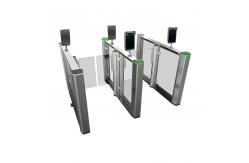 China BLDC Motor Speed Gate Turnstile Plexiglass Transparency Wide Clearance Passage supplier