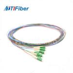 Jumper Cable Fiber Optic Pigtail Single Mode SC-SC 12 Color PVC/LSZH Zipcord Type for sale