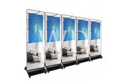 China Intelligent Split Screen 1080P Digital Advertising Monitors With Camera supplier
