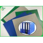 Blue / Green / Red Cardboard 1.2mm 1.4mm 2mm Lacquered Finish Solid Paperboard for sale