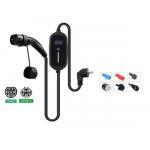 Type 2/Type 1 Portable EV Charger With Over Voltage / Current / Short Circuit Protection for sale