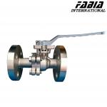 Manual Two Way Stainless Steel Flanged Ball Valve Manual Valve for sale