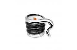 China Ready To Ship In Stock Express Shipping Ceramic Candle Holder With Customized Design supplier