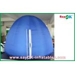Blue Inflatable Planetarium Tent , Cinema Projection Doem Tent for sale