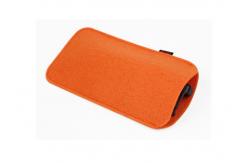 China Lightweight 9*18 Cm Felt Fabric Bags For Glasses EN71 Certification supplier