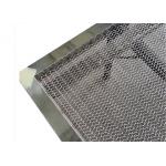 Spiral Weave Mesh Type Shopping Mall Ceiling Panel With Install Parts 950x4880mm for sale