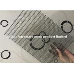 Copper Architectural Wire Mesh , Cable Rod Weave Architectural Metal Screen