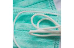 China Hanging 3mm Elastic Ear Loop Adjustable Strap For Face Mask Cotton Material supplier