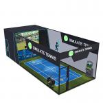 Ar Smart Tennis Simulation Mix Reality Sports Interactive Indoor Tennis With Screen for sale