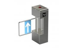 China Sliding Turnstile Barrier Gate Speed Gate Cross For Office Building Access Control supplier