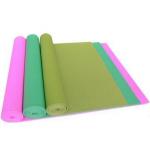 3 - 8mm Thick Fitness Yoga Mat / Gym Exercise Mat Anti Slip Single Colour for sale