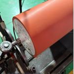 Smooth Or Slotted Exhaust Design Carbon Fiber Slitting Roller Used For Film Slitting Equipment for sale