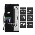 Mode 4 120KW IEC 62196 Fast Car Charging Stations With Metal Casing And Semi Gross Coating for sale