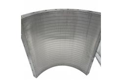 China Aperture 25-350 Micron Flexible Led Display Screen - MOQ 1 Piece supplier