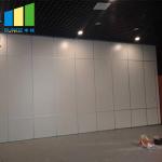 Banquet Hall High Wooden Folding Conference Acoustic Room Dividers In Thailand for sale