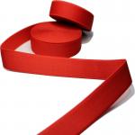 Fashion Colored Polyester Stretch Single Side Twill Elastic for sale