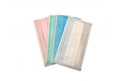 China Adjustable Nose Clip Disposable Hygiene Face Mask Non - Irritating OEM supplier