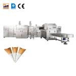 1.5KW Ice Cream Cone Production Line 14m Long 89 Baking Templates for sale