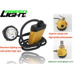 25000lux High Brightness Mining Cap Lights 10.4Ah SAMSUNG Battery With Anti Stretch Cable for sale