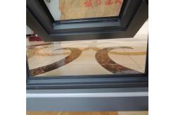 China Customized Size Aluminum Middle Hung Window Pivot Hopper Windows supplier