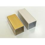 Anodized / Powder Painting Aluminum Extrusin Profile / Square Shape / CNC Deep Processing for sale