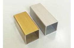 China Anodized / Powder Painting Aluminum Extrusin Profile / Square Shape / CNC Deep Processing supplier