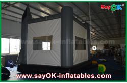 China 0.6mm PVC 4x3m Grey Inflatable Jumping Castle Popular Happy Hop Bouncy Castle supplier