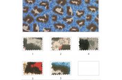 China Anti Static 170cm Poly Spandex Jersey Knit Fabric / leopard jersey fabric supplier
