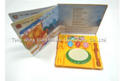 China Music drum toy Drum , Intellectual Funny Nursery Rhyme Play A Sound Book supplier