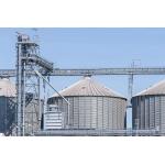 Customized Feed Storage Silo 6-27 Meter Hopper Bottom Silo With Ladder for sale