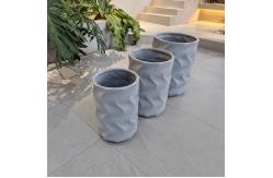 China 55 Pounds Fiber-Clay Planter Frost Resistant Heavy-Duty and Long-Lasting supplier