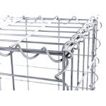 Hot Dipped Galvanized Stone Cage Welded Gabion Box 4mm Wire Thickness for sale