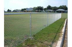 China Guardrail Galvanized Chain Link Fence，Braided Welded Wire Mesh For Fencing supplier