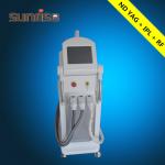 Newest technology Elight Ipl shr +RF !Nd Yag Laser 3 in 1 multifunction machine for sale