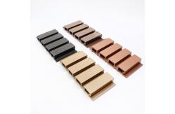 China Co Extrusion Outdoor 159x10mm  Exterior WPC Wall Panel Cladding Wall Panel supplier