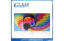 China RGB Lightweight P3.91 Transparent LED Screen Indoor Outdoor Clear Picture supplier