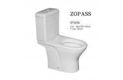 China Square Shape Dual Flush Floor Mounted Toilet Two Piece Sanitary Ware supplier