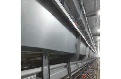 China Cold Galvanized Poultry Farm Cages For Broiler Chicken Breeding / Meat Broiler supplier