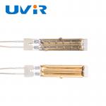1500w Twin Tube Quartz Halogen Lamp , Edge Banding Machine Heating Emitters for sale