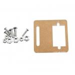 Plexiglass SG90 RC Servo Mounting Bracket With Screws for sale