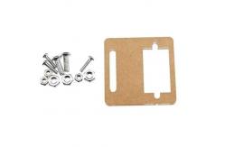 China Plexiglass SG90 RC Servo Mounting Bracket With Screws supplier