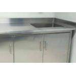 School Stainless Steel Lab Furniture With Adjustable Feet Surface Passivation for sale
