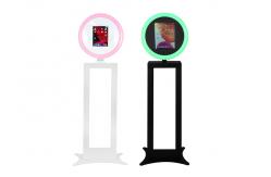China Portable Photo Booth Ipad Faceplate Social Kiosk Photo Booth With Flight Case supplier