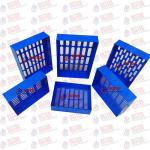 SGS Aggregate Testing Equipment Steel Flakiness Sieves 80mm High for sale