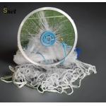 Aluminum Ring Sea Fishing Net HDPE Hand Cast Net White High strength for sale