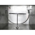 IEC 60529 IPX3 IPX4 Oscillating Tube Spraying Water Against IP Code Testing Chamber