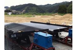 China 3-35t/D High Recovery Shaker Table Machine Gold Concentrate Processing supplier
