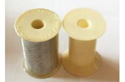 China SS316l Stainless Steel Knit Ultra Fine Wire With Special Plastic Spool Package supplier